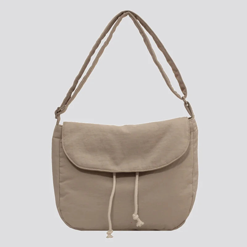 Japanese Postman Bag Female Student Class Crossbody Bags Large Capacity Handbag