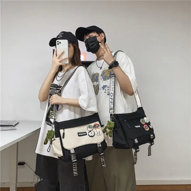 Japanese Messenger Bag Student Crossbody Satchel for Women