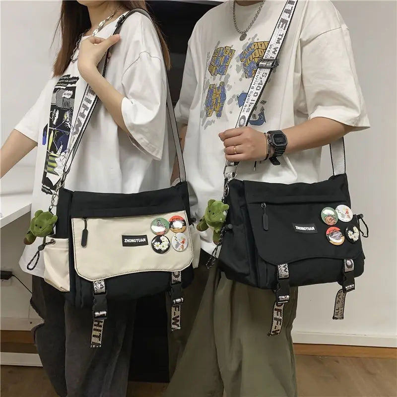 Japanese Messenger Bag Student Crossbody Satchel for Women