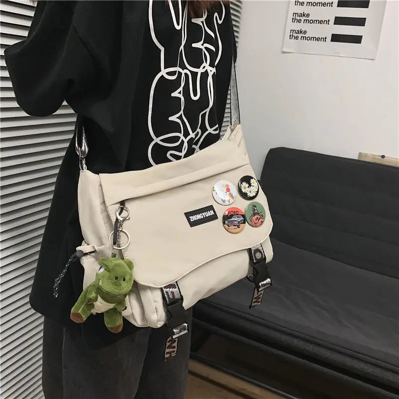 Japanese Messenger Bag Student Crossbody Satchel for Women