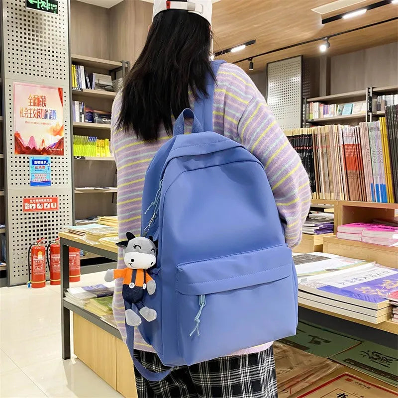 Japanese Women Backpack High Nylon School Bag For Teenage Girls
