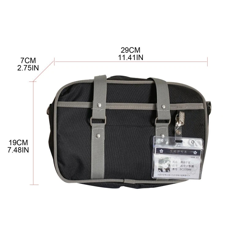 Japanese Student Bags High College Students Shoulder Messenger Bags