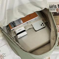 Japanese Style College Student Ladies Backpack Harajuku Flower School Bags