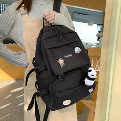 Japanese Style Girl Book Waterproof Nylon Women Backpack