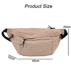 Japanese Style Waist Packs Large Capacity Casual Fanny Pack