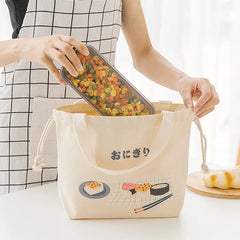 Japanese Style Thermal Lunch Bag for Women