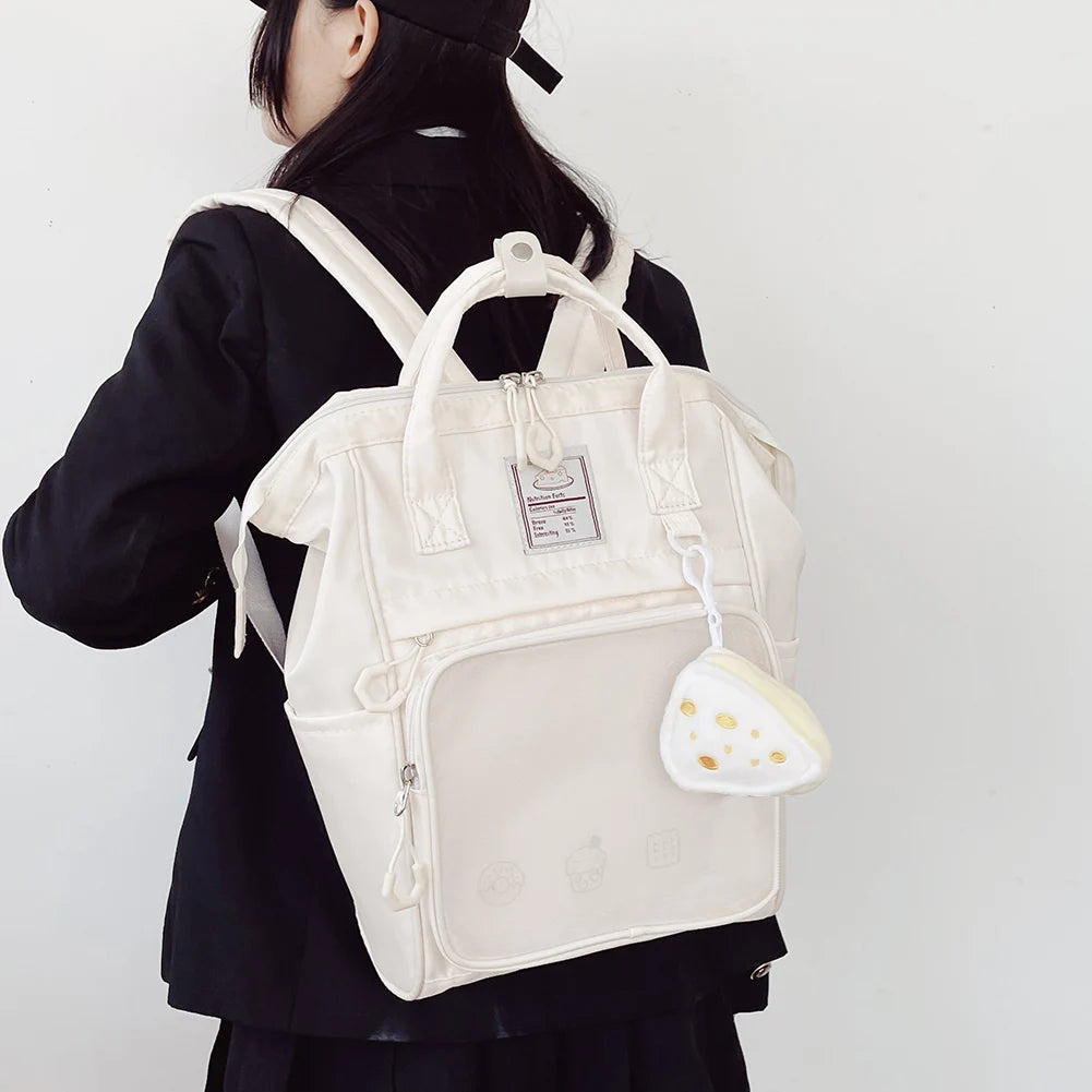 Japanese Style School Bags For Teenage Girls Preppy Tote Bag Nylon Bag Backpack