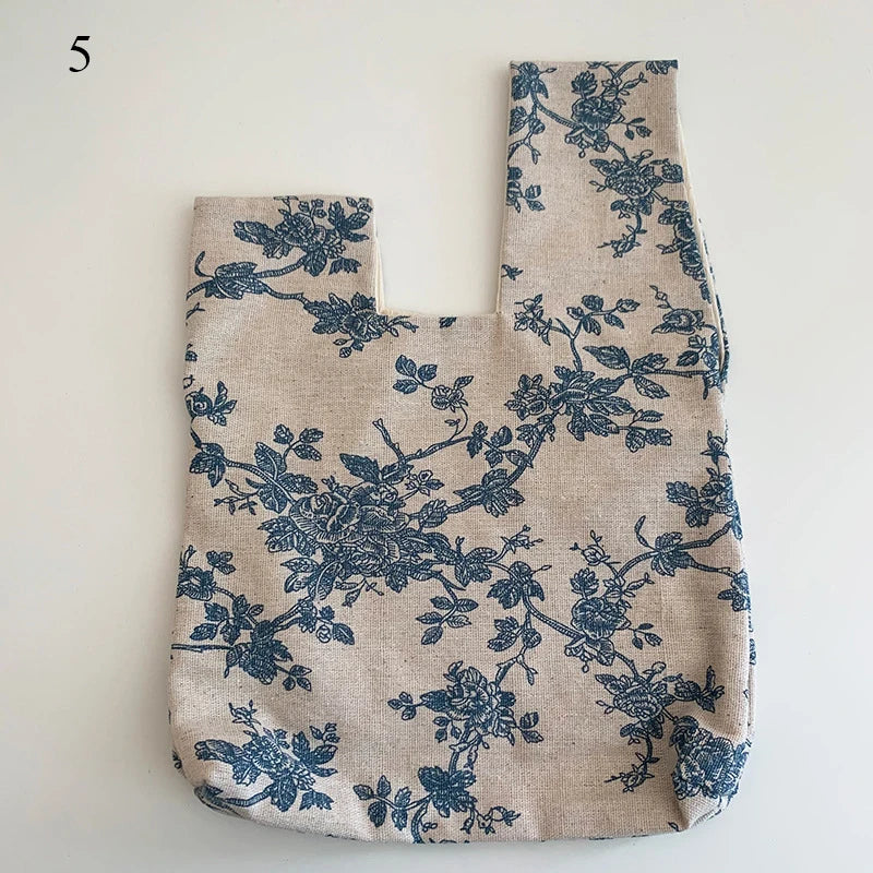 Japanese Style Wrist Bag Multi-color Carry Bag Women's Handbag
