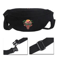 Japanese Tide Unisex Shoulder Bag Multifunctional Chest Bag Fitness Animation Pr