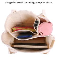 Japanese Canvas Lunch Bag Handbag for Women Tote Bag