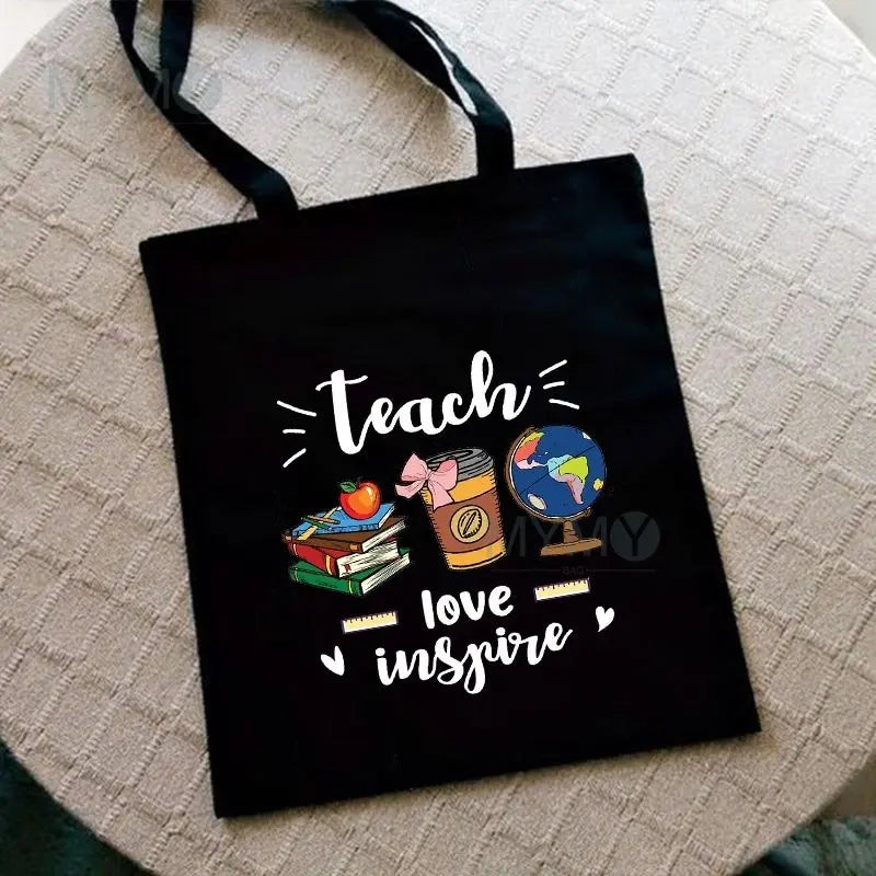 Japanese Ukiyoe Women Shoulder Bags Canvas Eco Travel Beach Bag