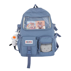 Japanese Women Backpack Travel Couple Bag Waterproof Rucksack