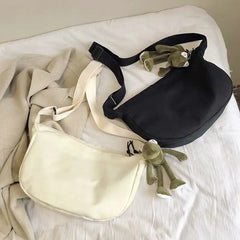 Japanese Women Canvas Bag Student Handbags Shoulder Crossbody Bags