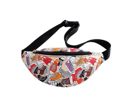 Waterproof Japanese Sports Women's Waist Chest Bag