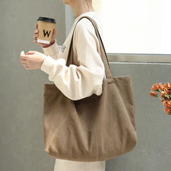 Japanese Art Canvas Tote Bag Casual Mori Handbag Retro Shoulder Shopping Bag