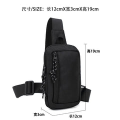 Japanese Street Sports Mini Chest Bag Cross Body Shoulder Bag
