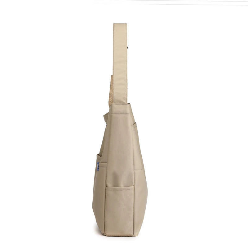 Japanese Female Top-handle Bag Nylon Tote Travel High Shopping Bag
