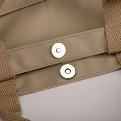 Japanese Female Top-handle Bag Nylon Tote Travel High Shopping Bag