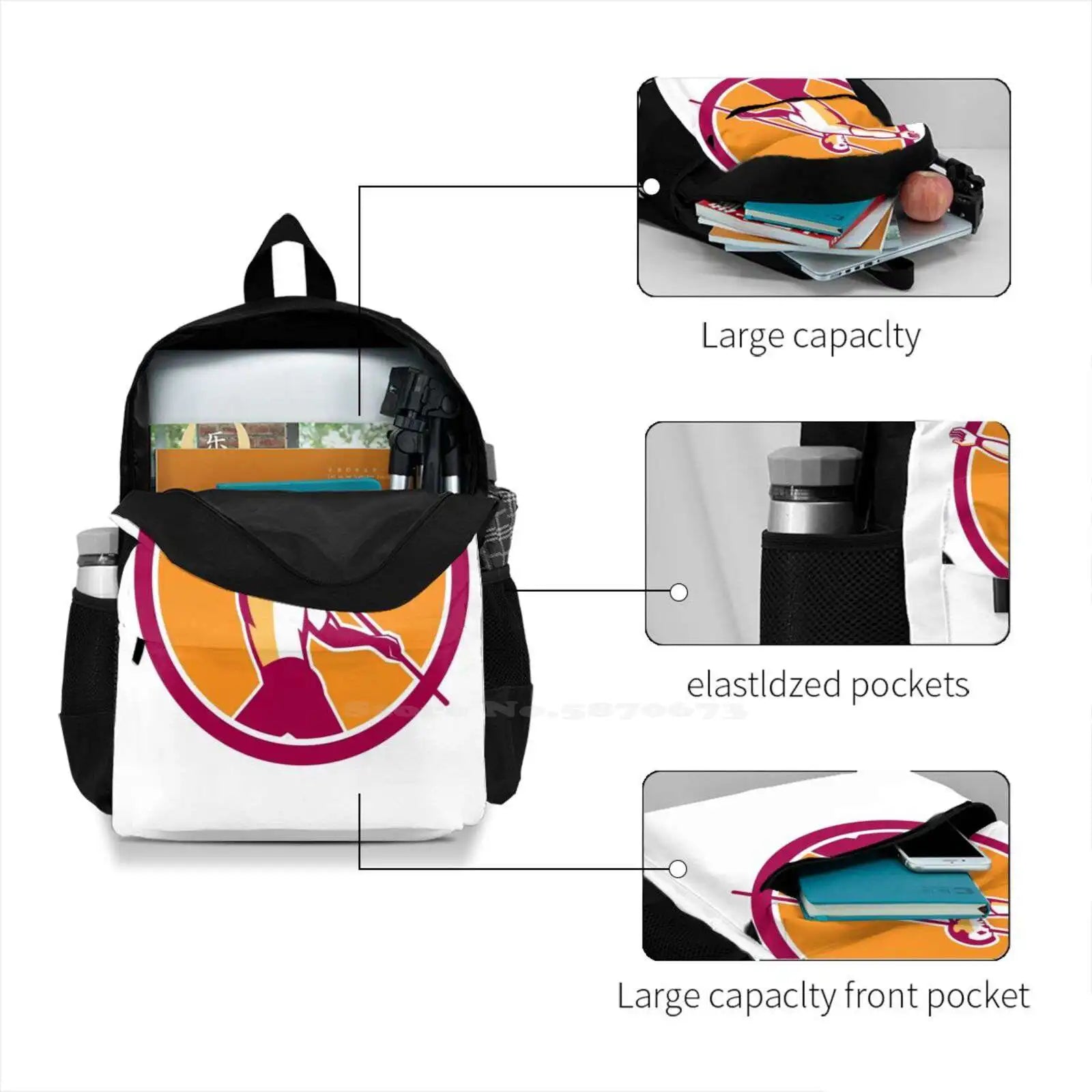 Javelin Throw Track And Field Athlete Circle Arrivals Satchel Schoolbag Bags Bac