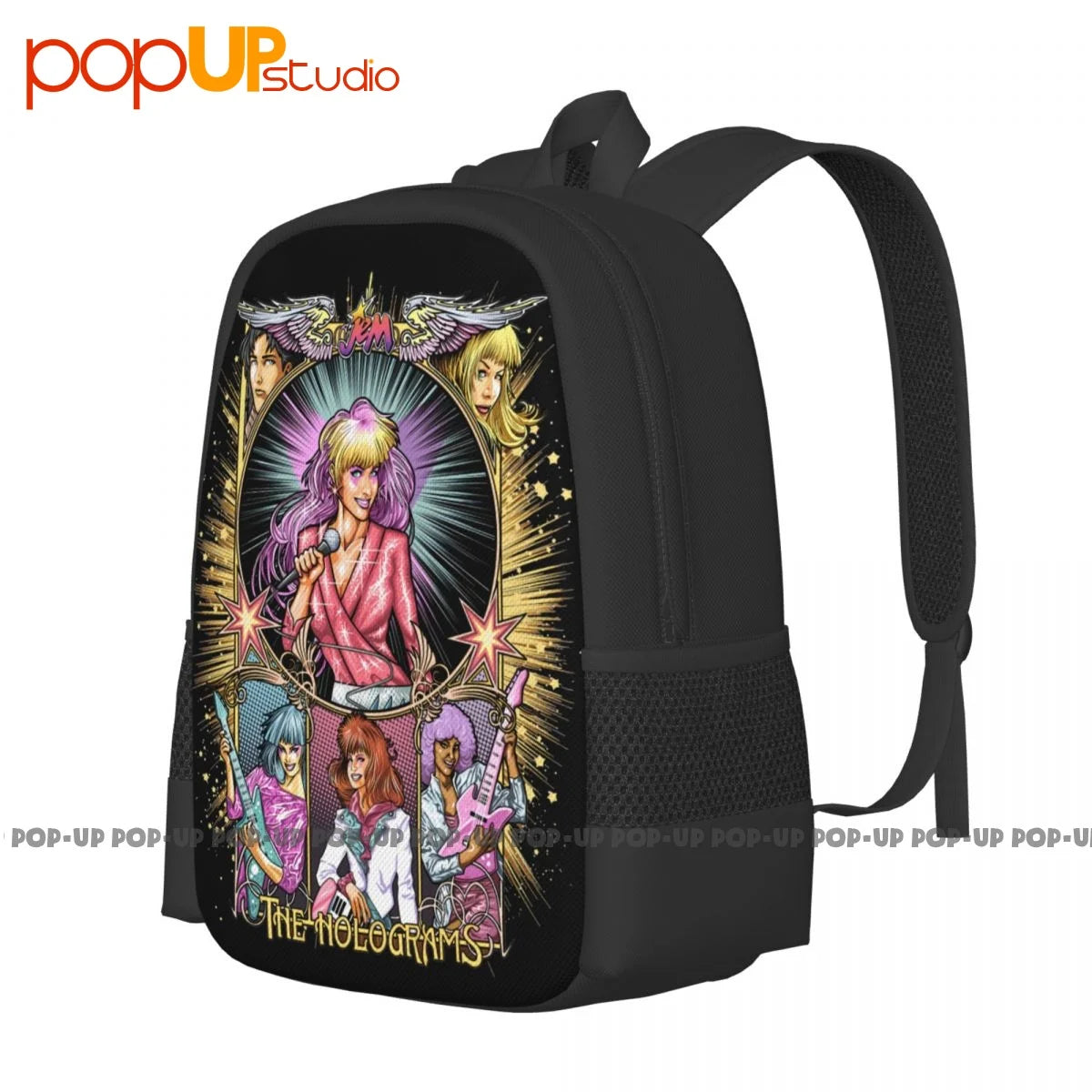 Jem&The Holograms 80'S Truly Outrageous Backpack