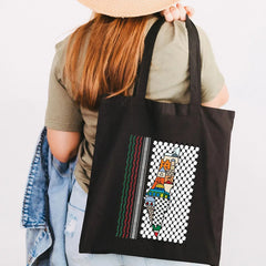 Jerusalem Wailing Wall Women Canvas Shoulder Casual Handbags Totes Cotton