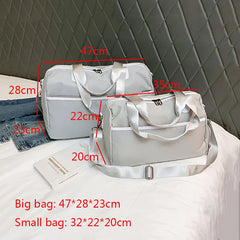 Jiessie&Angel Gym Bag For Women Outdoor Sports Training Yoga Handbag