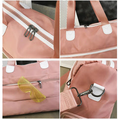 Jiessie&Angel Gym Bag For Women Outdoor Sports Training Yoga Handbag
