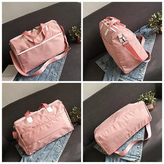 Jiessie&Angel Gym Bag For Women Outdoor Sports Training Yoga Handbag
