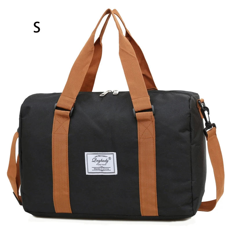 Jiessie&Angela Waterproof Travel Bag Large Capacity for Men and Women