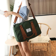 Jiessie&Angela Waterproof Travel Bag Large Capacity for Men and Women