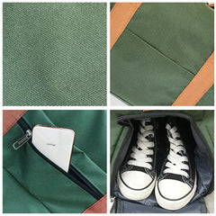 Jiessie&Angela Waterproof Travel Bag Large Capacity for Men and Women