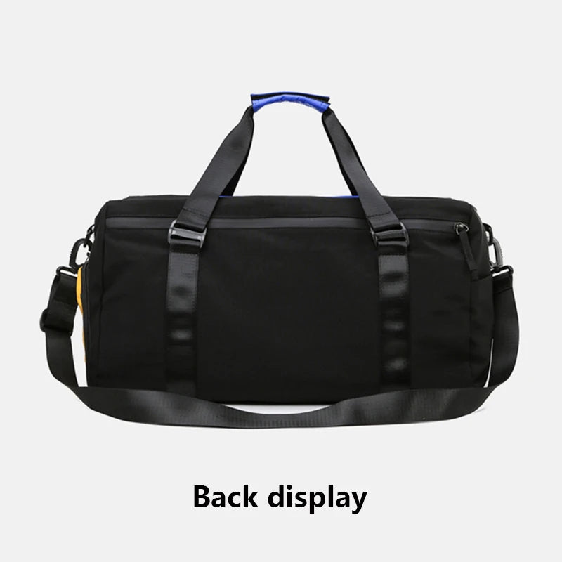 Jiessie&Angela Sports Fitness Bag Travel Handbag Outdoor Shoulder Bag