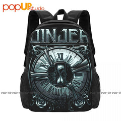 Jinjer-Captain-Clock Backpack Large Capacity Art Print Sports Bag