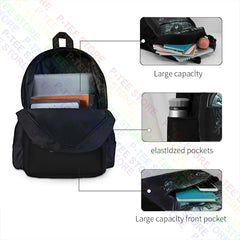 Jinjer Captain Clock Backpack Vintage Shoe Bag