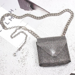 Jiomay Mini bag women's Evening Bag Mini Wallet Rhinestone