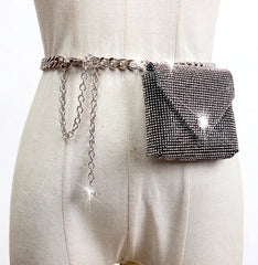 Jiomay Mini bag women's Evening Bag Mini Wallet Rhinestone