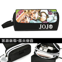JoJo's Bizarre Adventure Wallet Purse Pencil Bag Girls Boys Gift