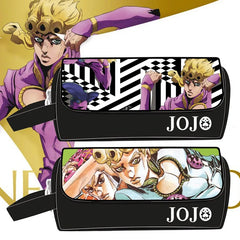 JoJo's Bizarre Adventure Wallet Purse Pencil Bag Girls Boys Gift