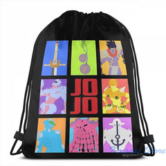 JoJos Bizarre Adventure - USB Charge Backpack for School and Travel