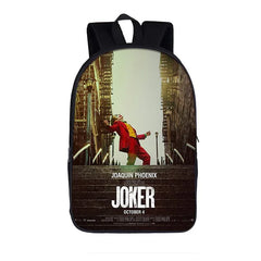 Joker Be Reborn Backpack Joaquin Phoenix Men Women Rucksack