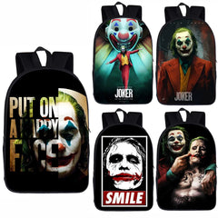 Joker Be Reborn Backpack Joaquin Phoenix Men Women Rucksack