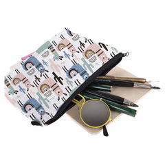 Llama Cosmetic Organizer Bag Make Up Printing Women Makeup Bag