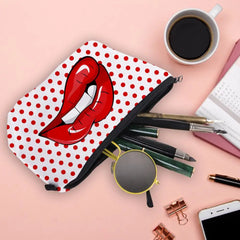 Printed Makeup Bag Organizer Pouch for Travel Cosmetic Bag