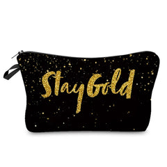 Printed Makeup Bag Organizer Pouch for Travel Cosmetic Bag