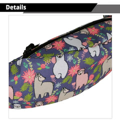 Colorful Waist Bag For Men Fanny Packs Style Belt Bag Alpaca Women Waist Pack