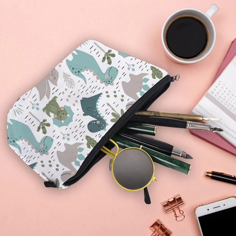 Waterproof Dinosaur Makeup Bag Organizer