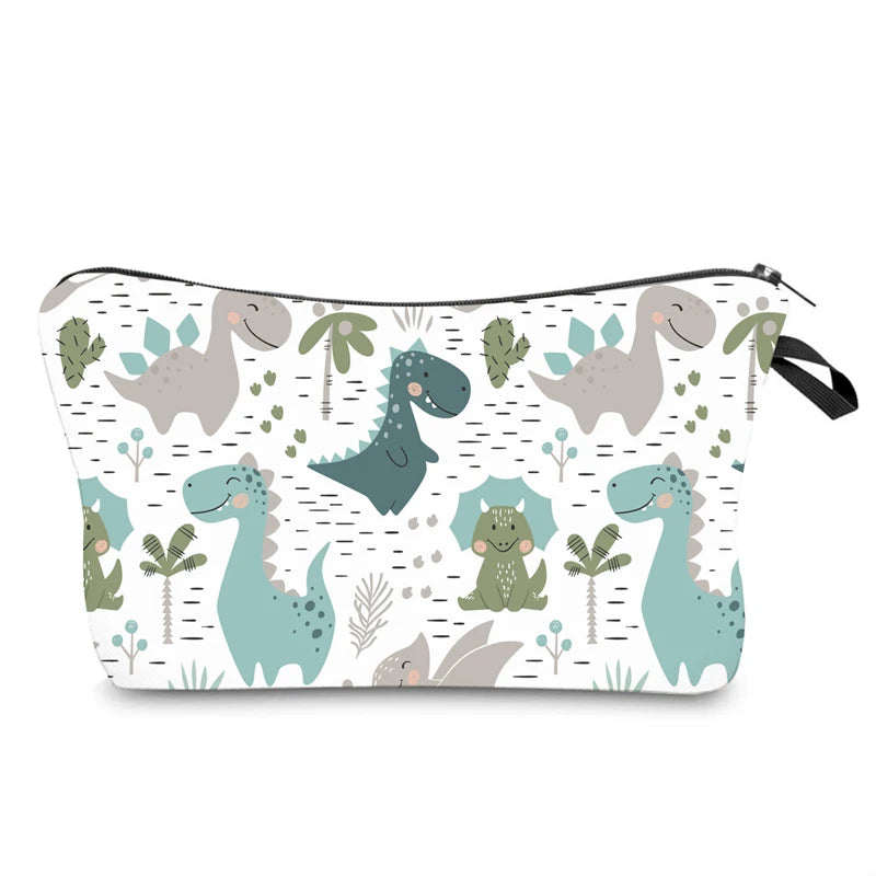 Waterproof Dinosaur Makeup Bag Organizer