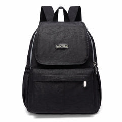 Women High Nylon Backpack Travel Shoulder Bag Female Daypack Casual Rucksack