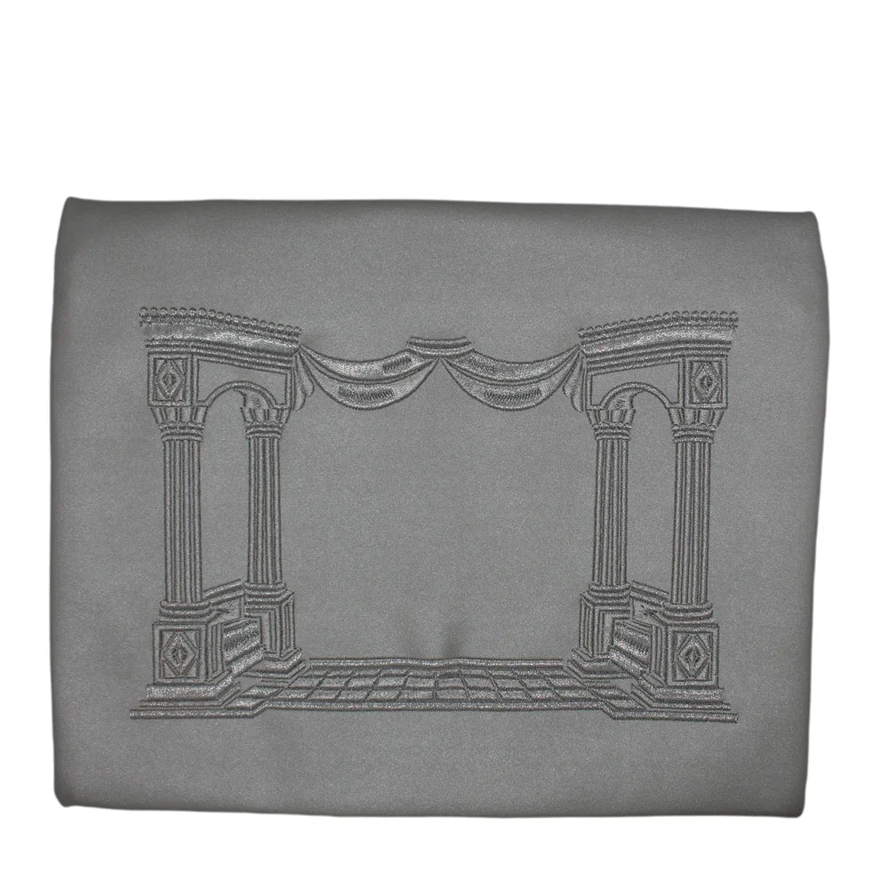 Judaica Tallit Bag Tefillin Embroidered Leather Cover
