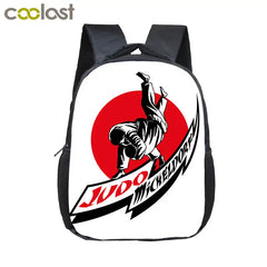 Children School Backpack Judo Aikido Taekwondo Bag Kids Kindergarten Baby